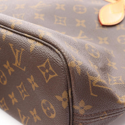 Louis Vuitton Tote Bag Neverfull PM Monogram M40155 PVC Coated Canvas Leather