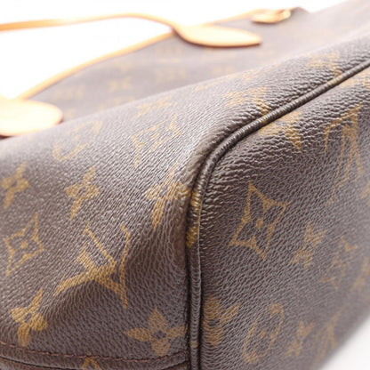 Louis Vuitton Tote Bag Neverfull PM Monogram M40155 PVC Coated Canvas Leather