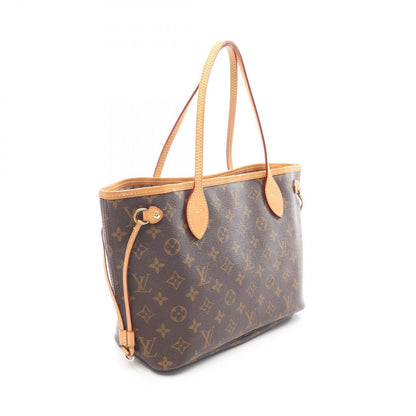 Louis Vuitton Tote Bag Neverfull PM Monogram M40155 PVC Coated Canvas Leather