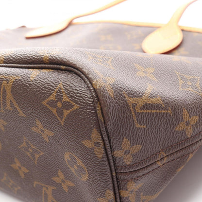 Louis Vuitton Tote Bag Neverfull PM Monogram M40155 PVC Coated Canvas Leather