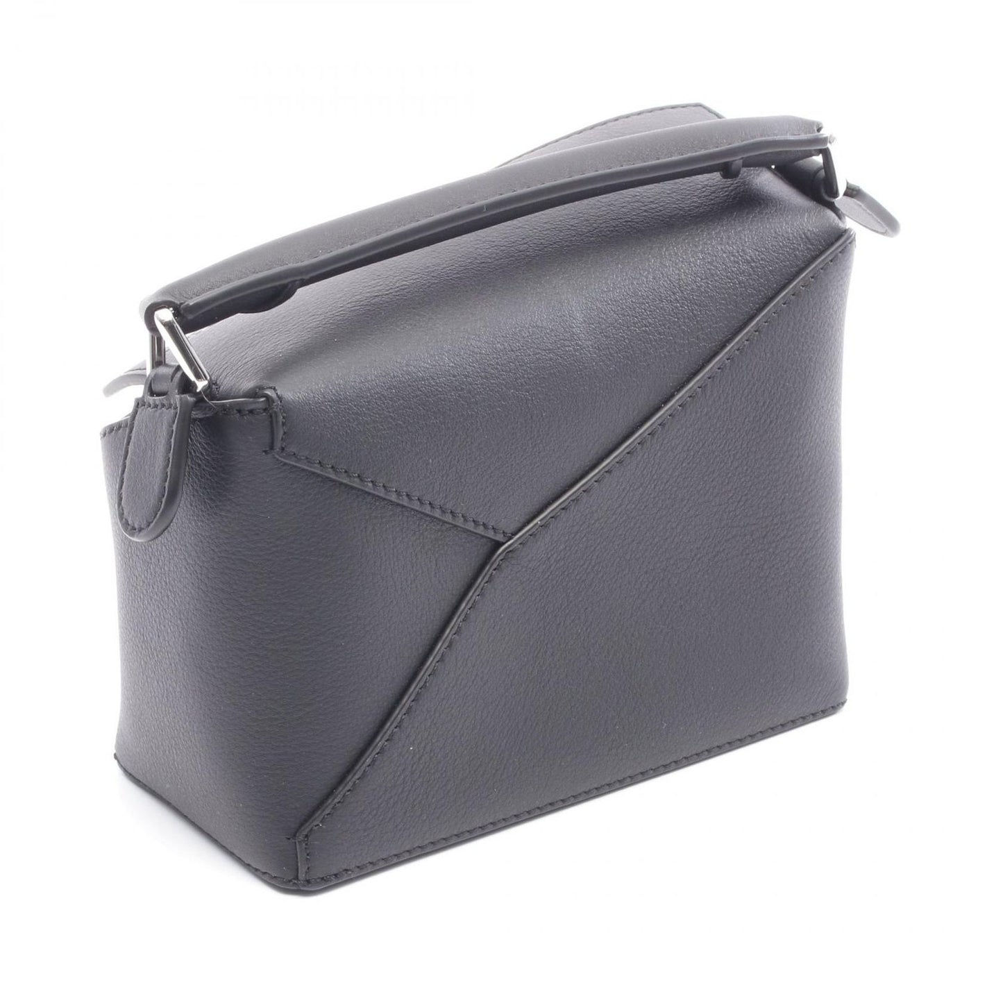 Loewe Handbag Puzzle Edge Mini A510p88x261100 Brown Leather Mini Shoulder Bag