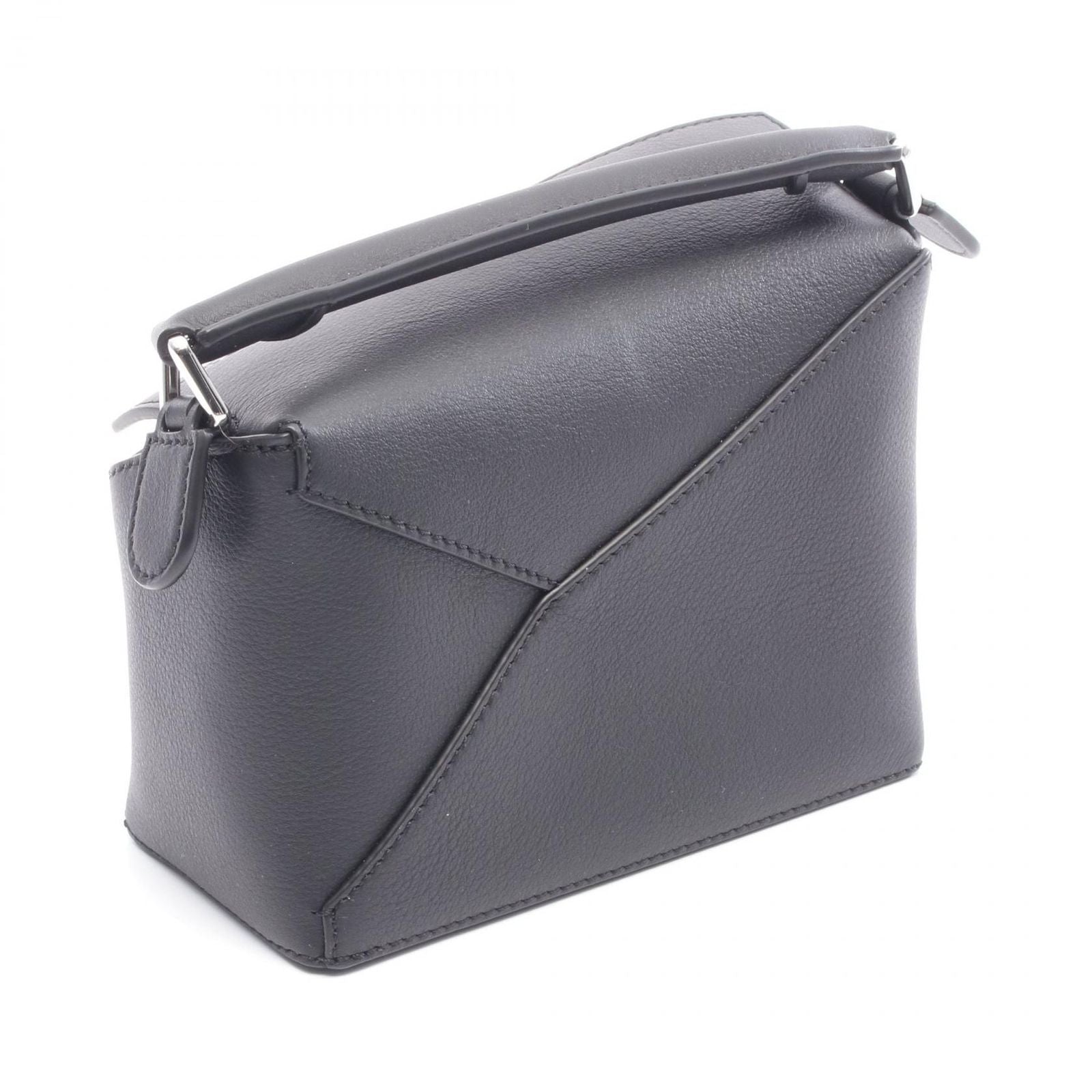 Loewe Handbag Puzzle Edge Mini A510p88x261100 Brown Leather Mini Shoulder Bag