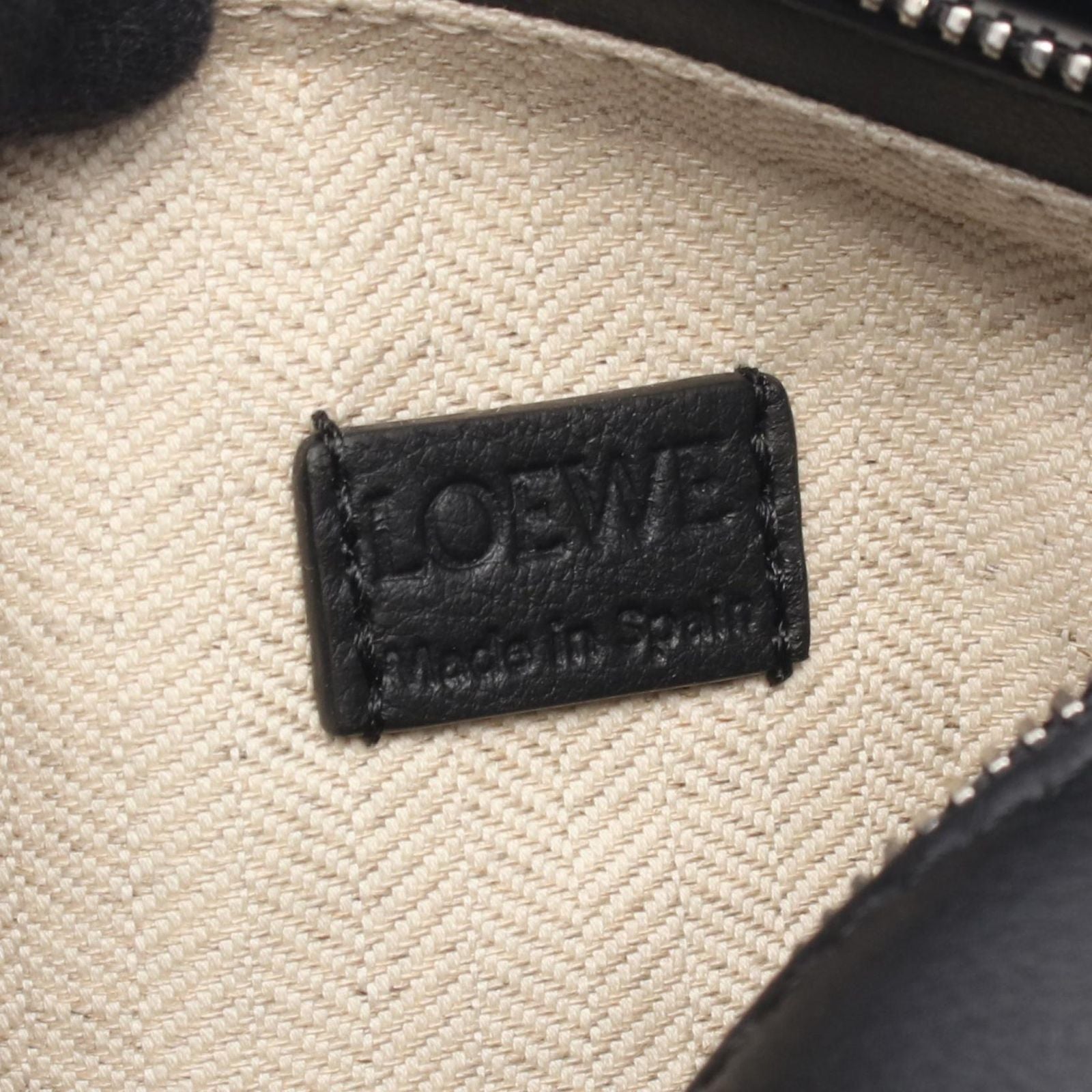 Loewe Handbag Puzzle Edge Mini A510p88x261100 Brown Leather Mini Shoulder Bag