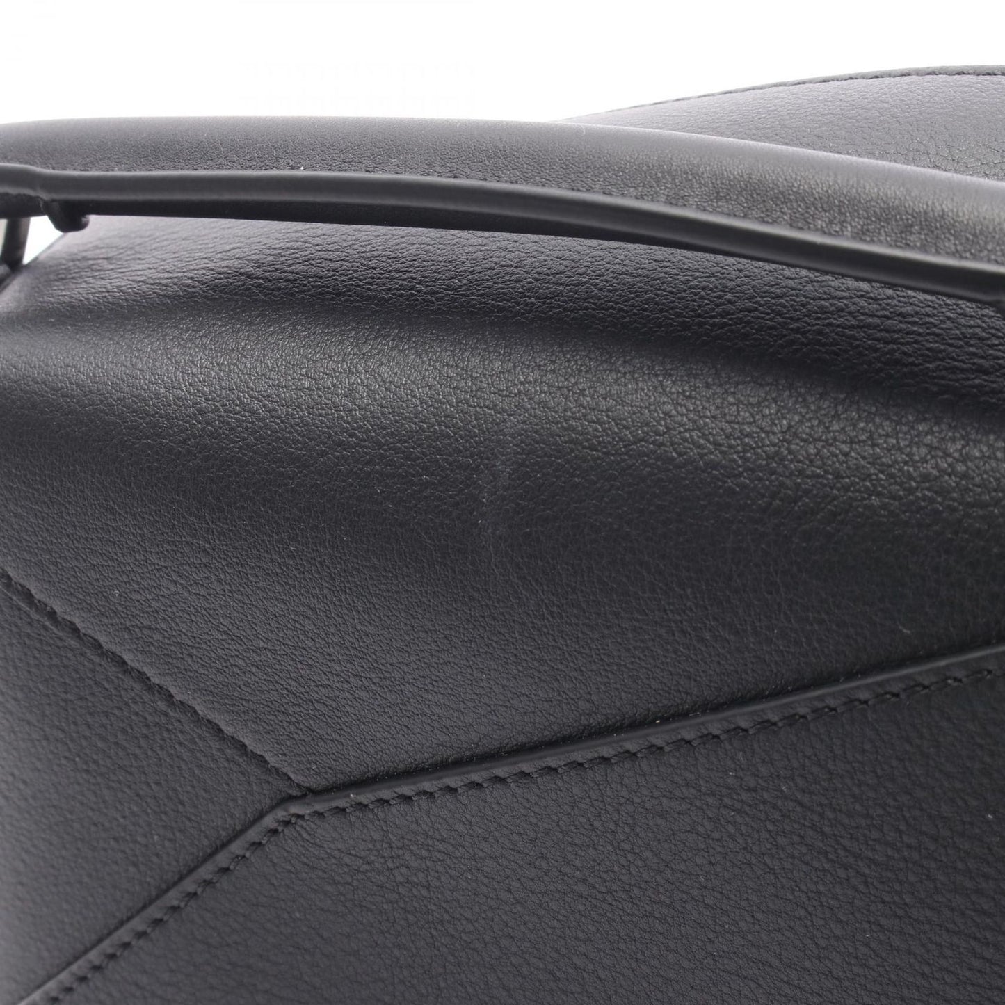 Loewe Handbag Puzzle Edge Mini A510p88x261100 Brown Leather Mini Shoulder Bag