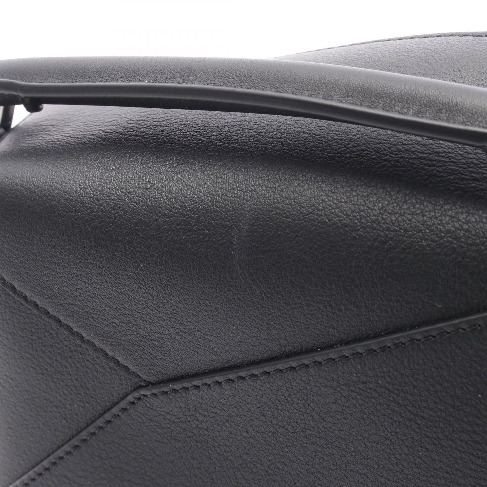 Loewe Handbag Puzzle Edge Mini A510p88x261100 Brown Leather Mini Shoulder Bag