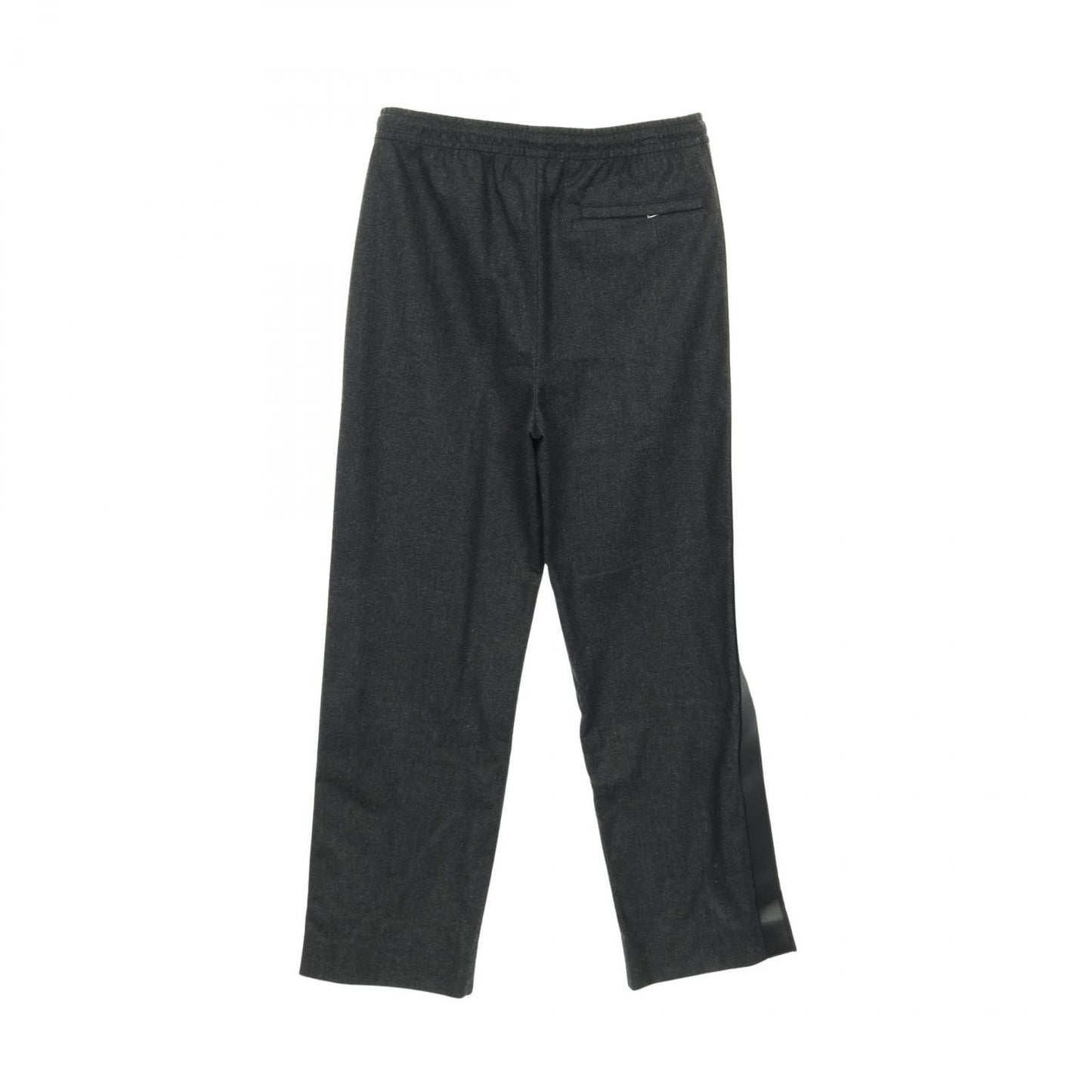 Loewe Pants Tracksuit Trousers Pants Gray Black Wool Pants Men's a