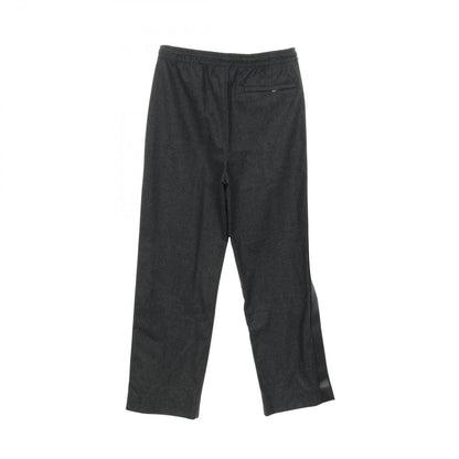 Loewe Pants Tracksuit Trousers Pants Gray Black Wool Pants Men's a