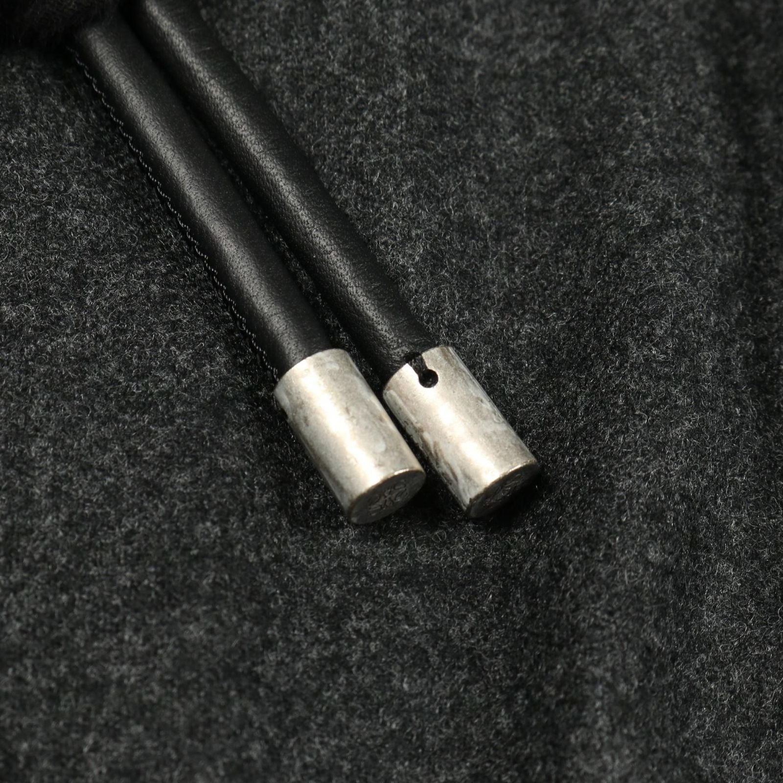 Loewe Pants Tracksuit Trousers Pants Gray Black Wool Pants Men's a