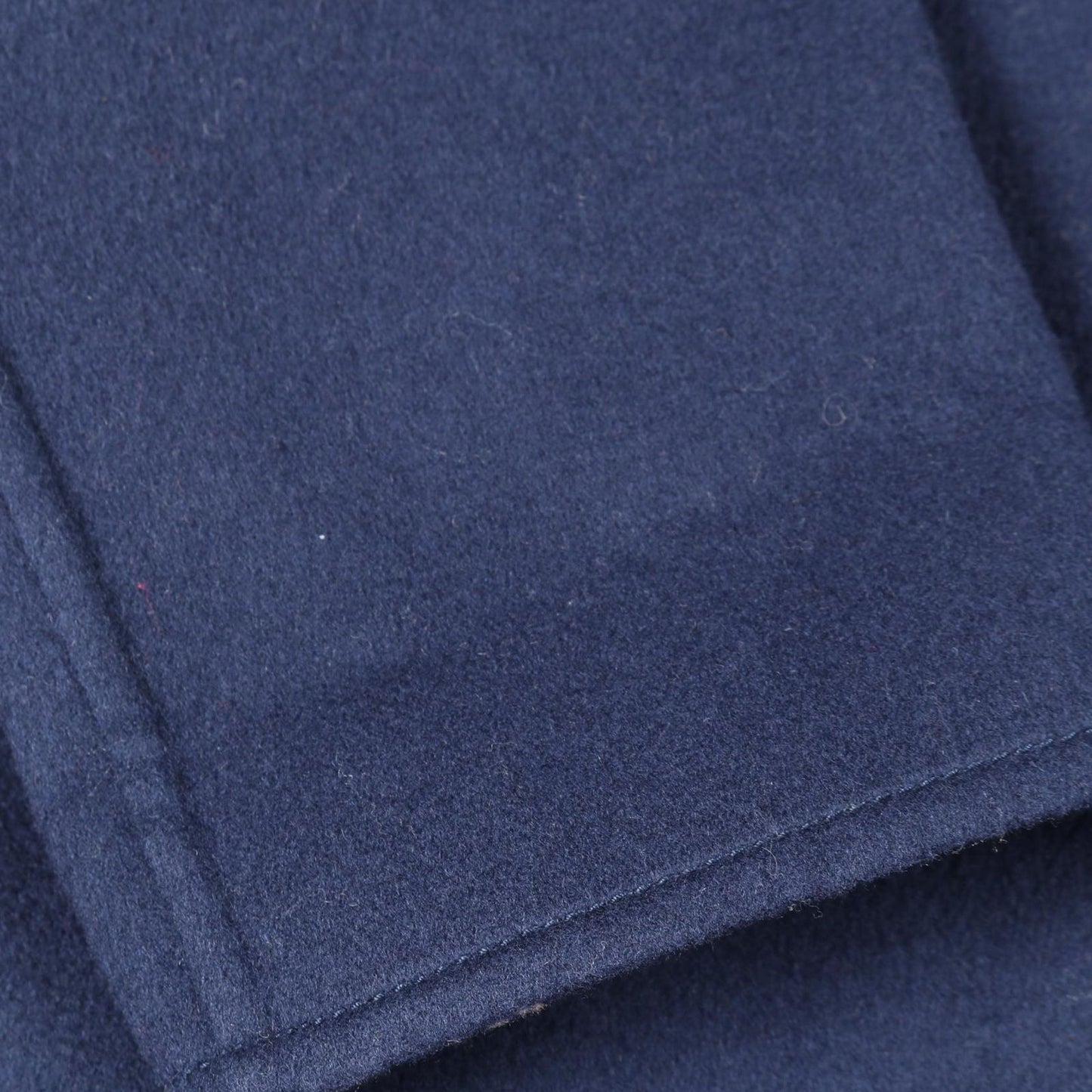 Louis Vuitton Monogram Navy Wool Silk Coat Women's a