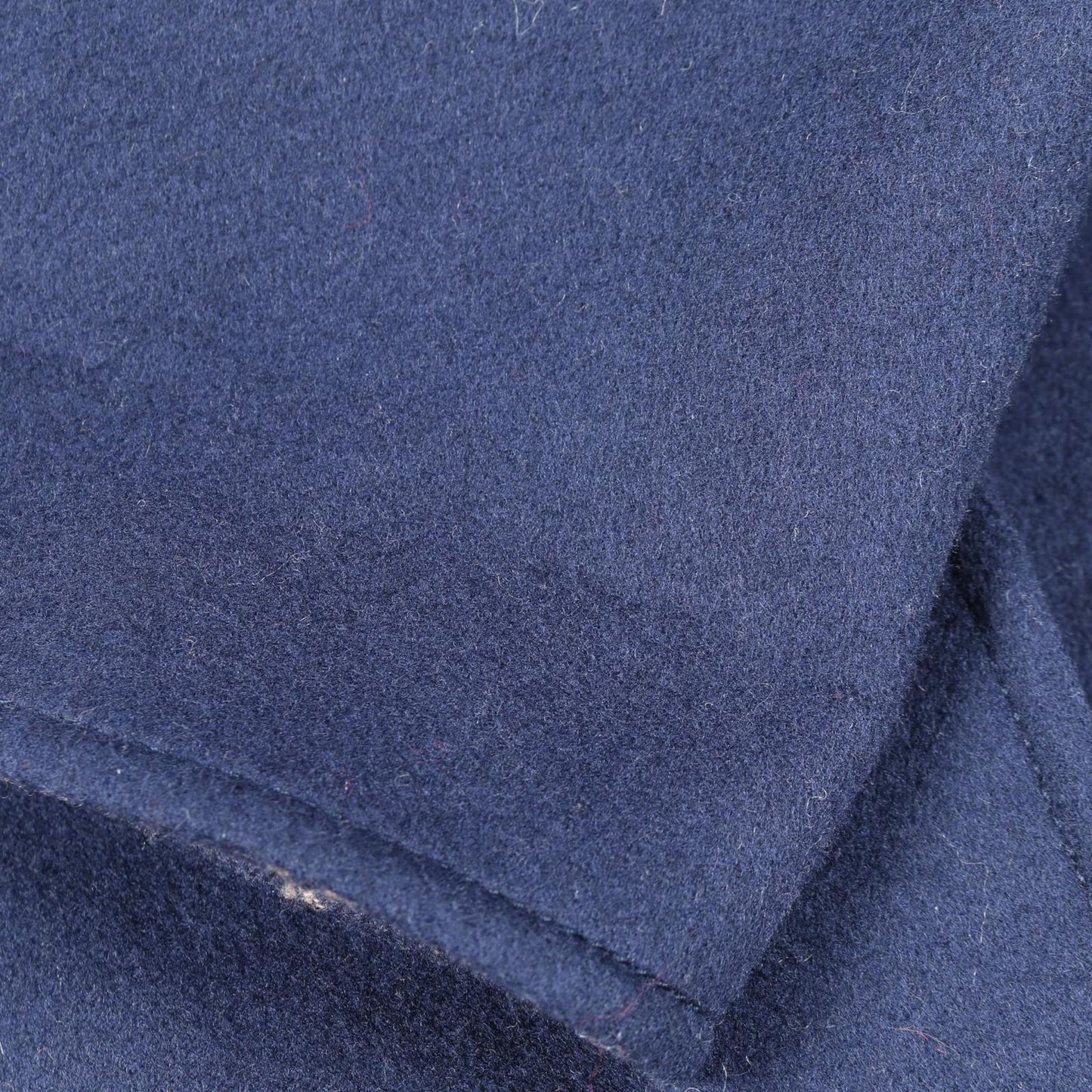 Louis Vuitton Monogram Navy Wool Silk Coat Women's a