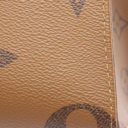 Louis Vuitton Handbag on the Go PM Monogram Giant Reverse M46373 PVC Coated