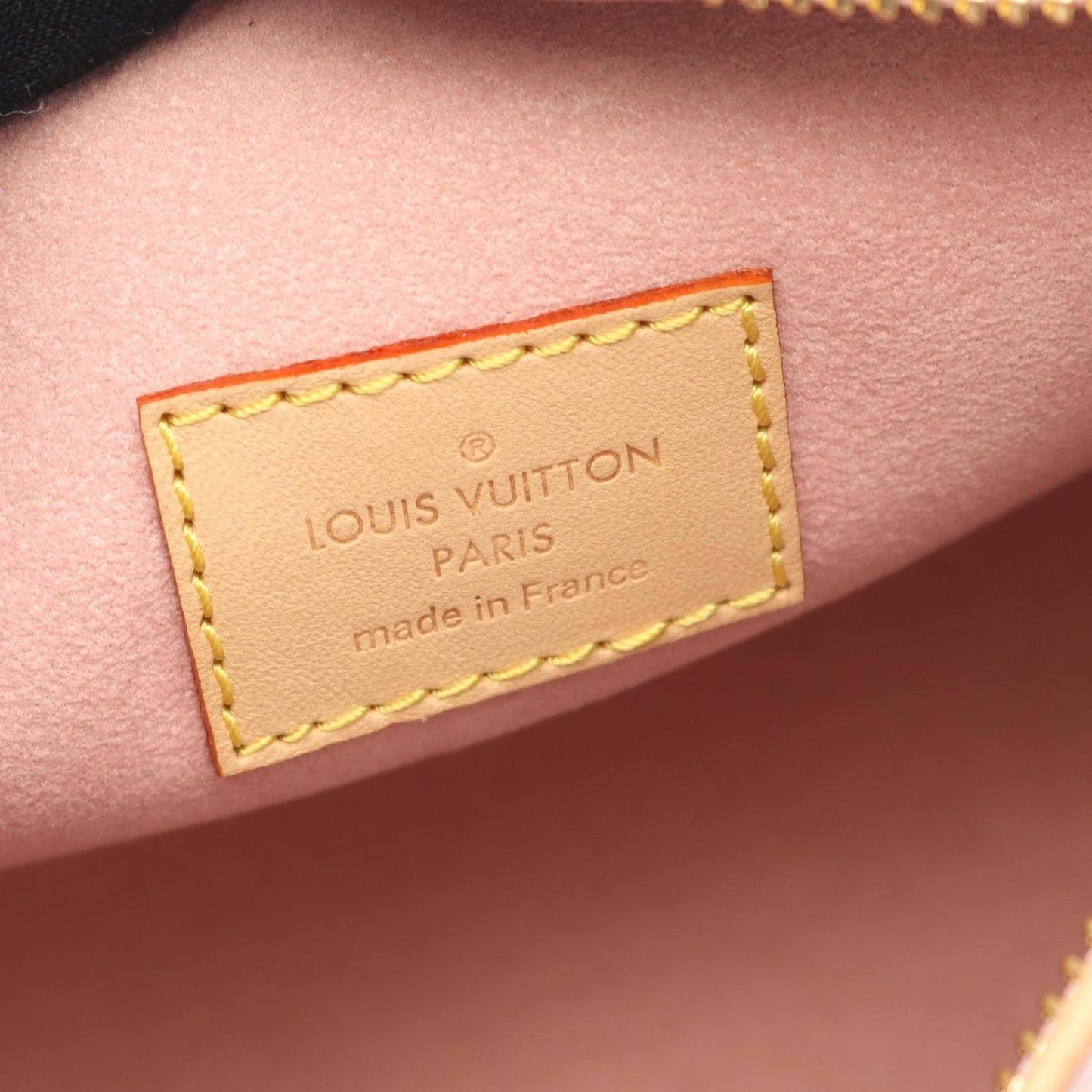 Louis Vuitton Handbag Side Trunk MM Rose PVC Coated Canvas Leather Side Trunk