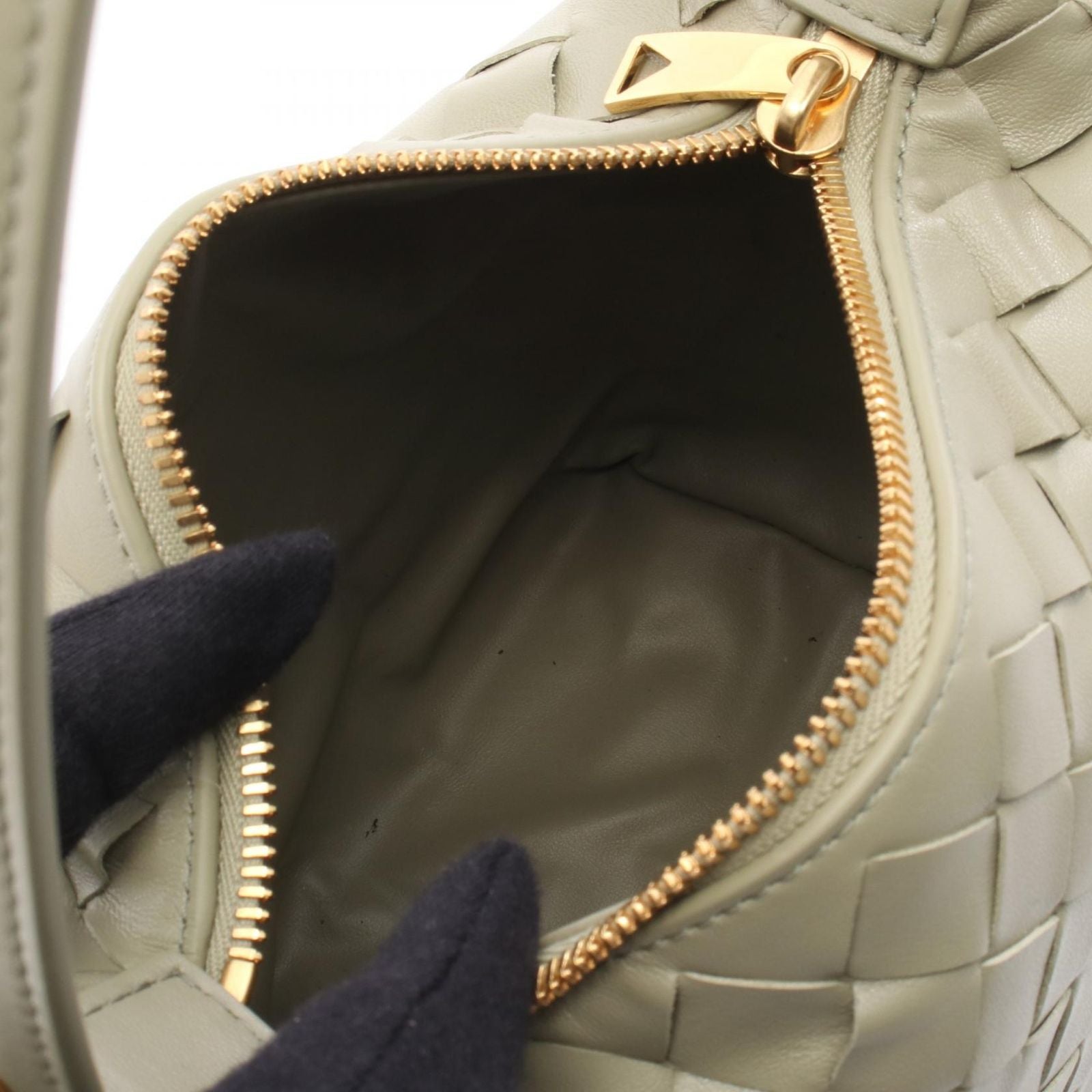 Bottega Veneta Handbag Candy Wallace Intrecciato 776781v3iv12916 Travertine