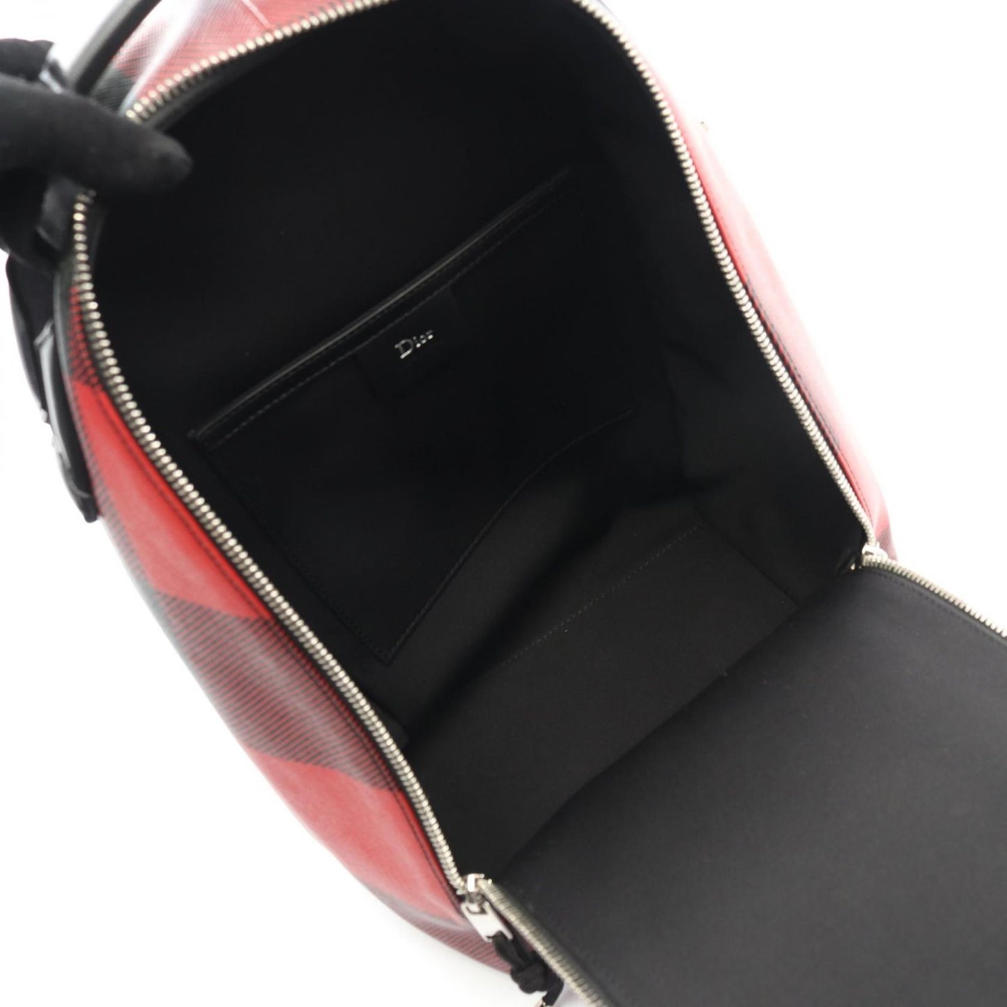 Dior Waist Bag Body Bag Red/black PVC Coated Canvas Leather Dior Homme Body Bag