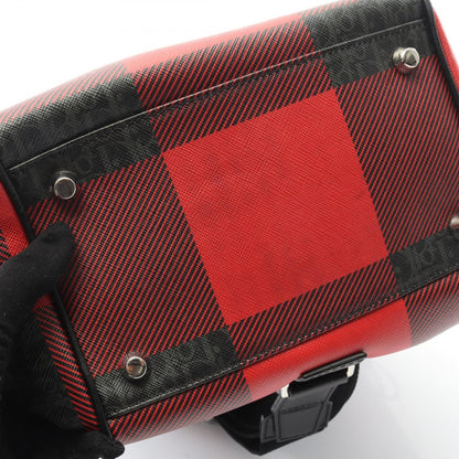 Dior Waist Bag Body Bag Red/black PVC Coated Canvas Leather Dior Homme Body Bag