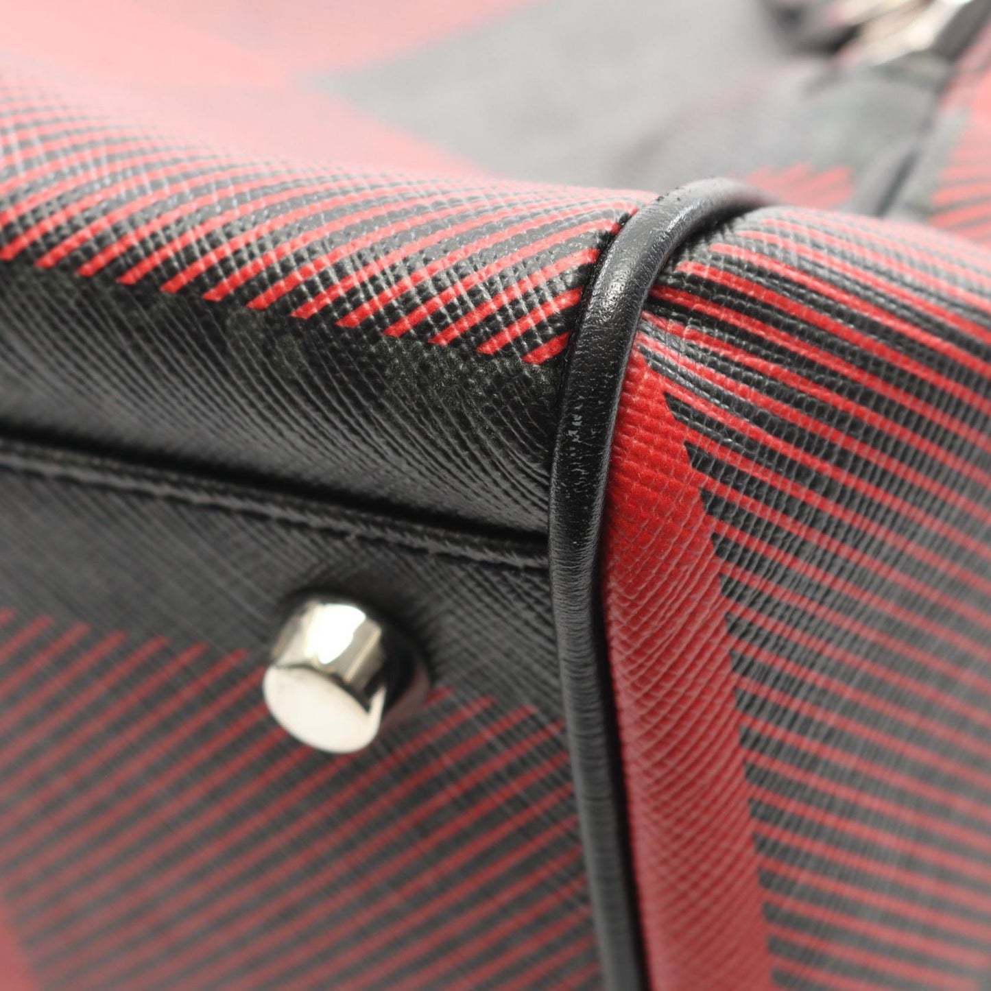 Dior Waist Bag Body Bag Red/black PVC Coated Canvas Leather Dior Homme Body Bag