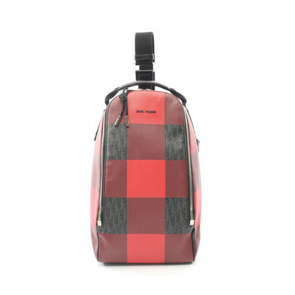 Dior Waist Bag Body Bag Red/black PVC Coated Canvas Leather Dior Homme Body Bag