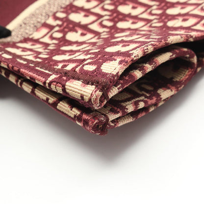 Dior Tote Bag Book Tote Book Tote Large Oblique M1286zriw-M974 Wine Red Canvas