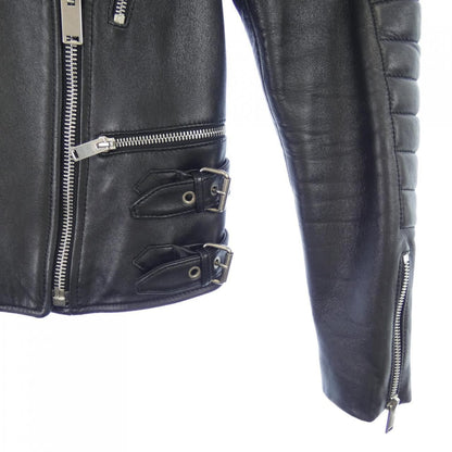 Celine 2 5h99/4533 Leather Rider Jacket