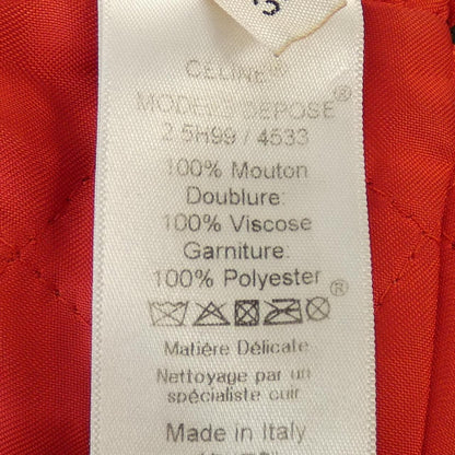 Celine 2 5h99/4533 Leather Rider Jacket