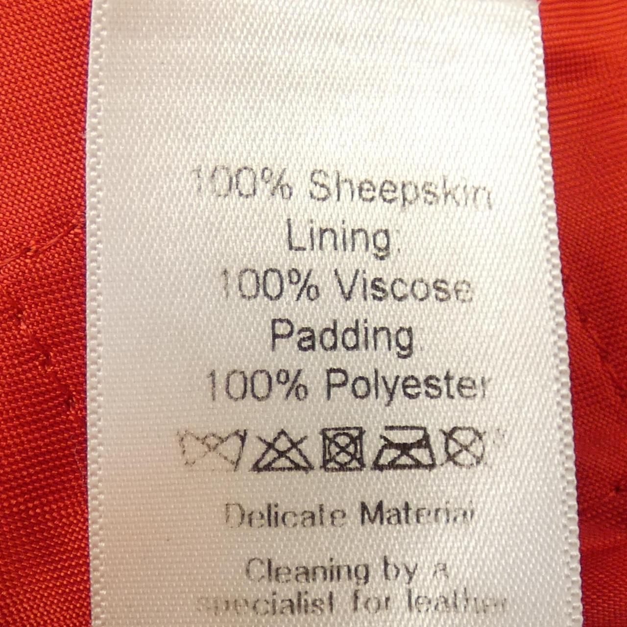 Celine 2 5h99/4533 Leather Rider Jacket