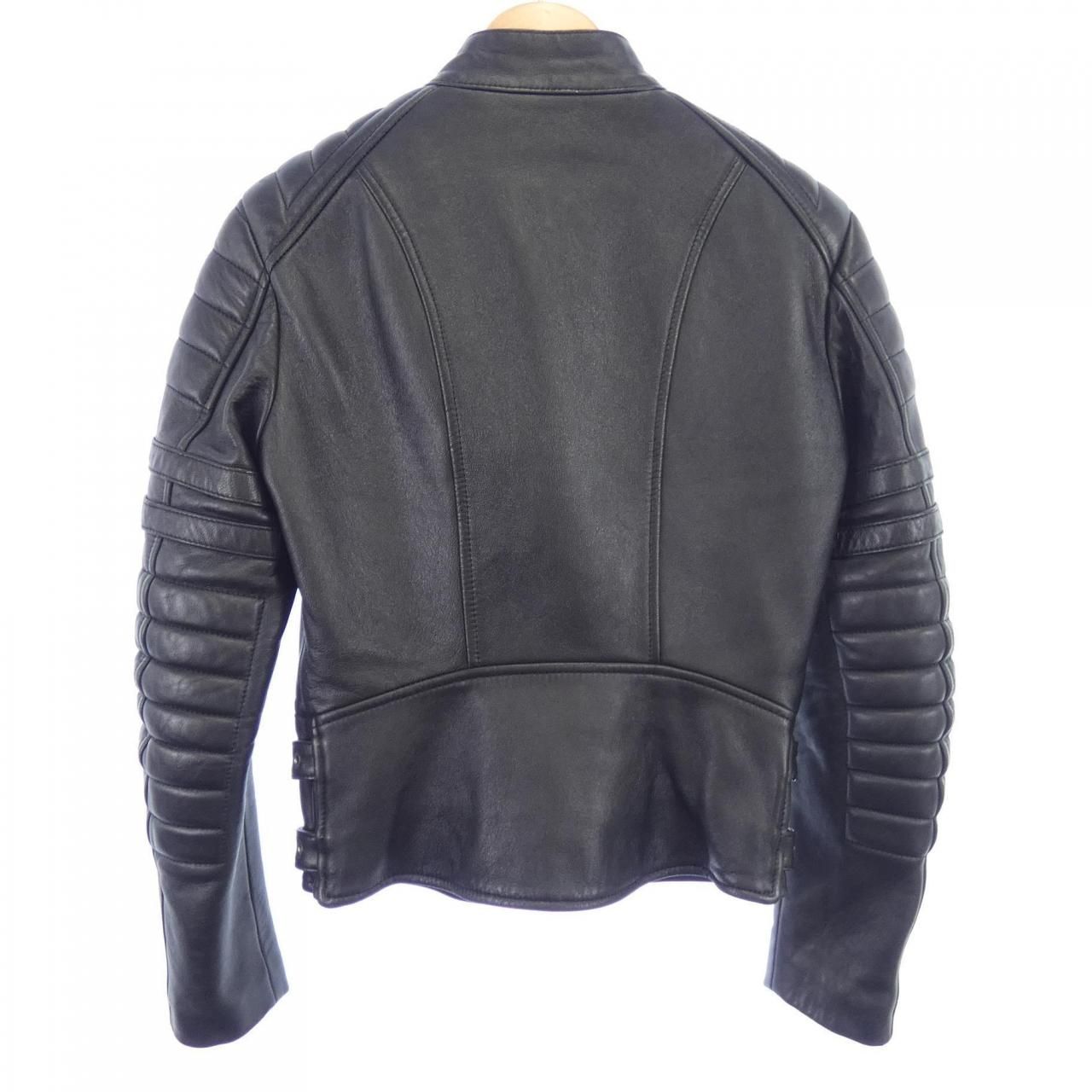 Celine 2 5h99/4533 Leather Rider Jacket