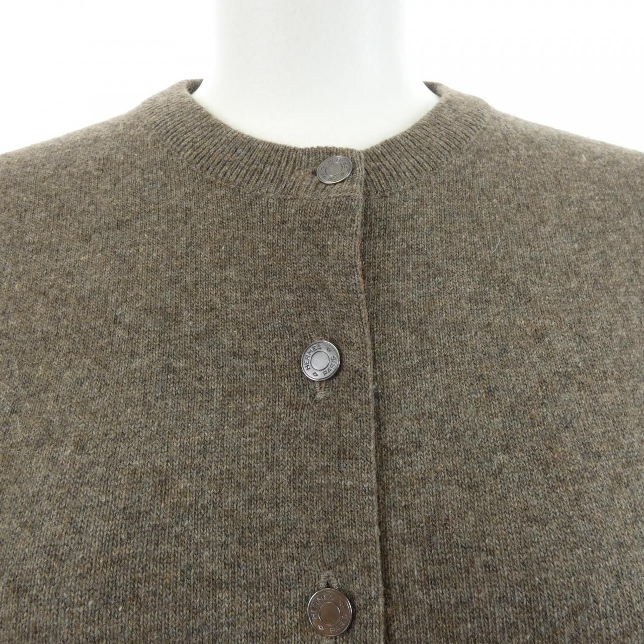 Vintage Hermes Clou de Selle Cardigan