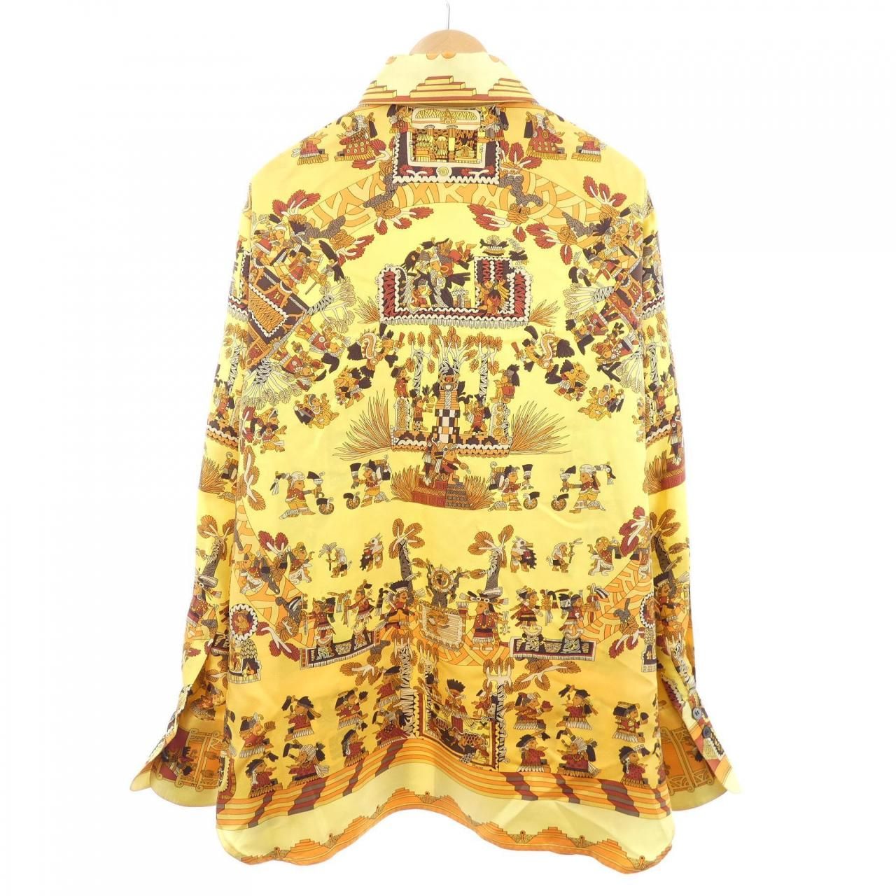 Vintage Hermes Astres Et Soleils Twill Reine Shirt