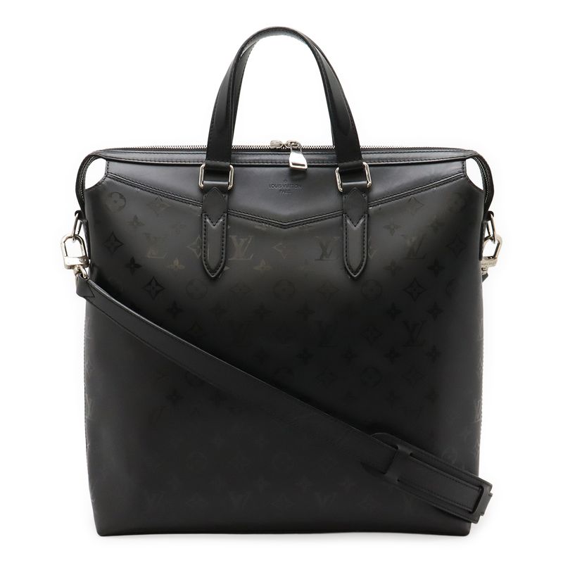 LOUIS VUITTON Monogram Illusion Tote NS Briefcase Document Purse Business Bag