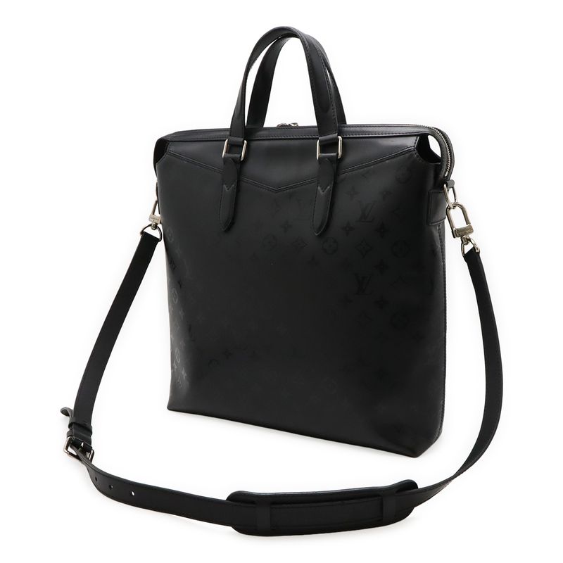 LOUIS VUITTON Monogram Illusion Tote NS Briefcase Document Purse Business Bag