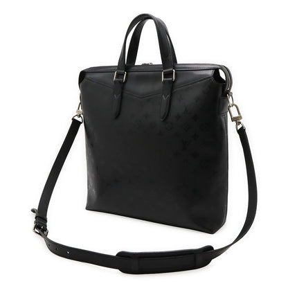 LOUIS VUITTON Monogram Illusion Tote NS Briefcase Document Purse Business Bag