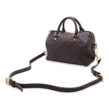 LOUIS VUITTON Monogram Empreinte Speedy Bandouliere 25 Handbag 2WAY Shoulder