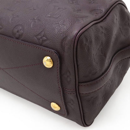 LOUIS VUITTON Monogram Empreinte Speedy Bandouliere 25 Handbag 2WAY Shoulder