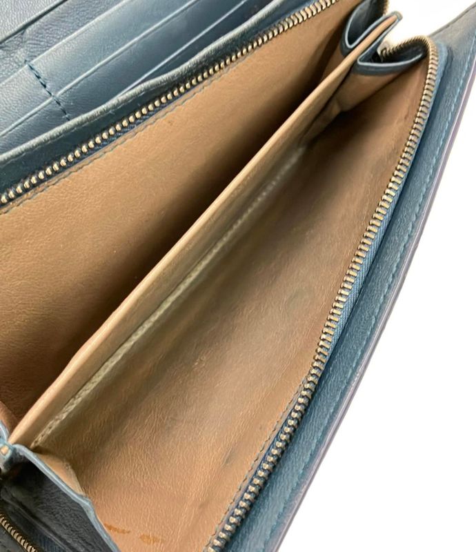 Bottega Veneta Long Wallet Leather Intrecciato Women's Bottega Veneta