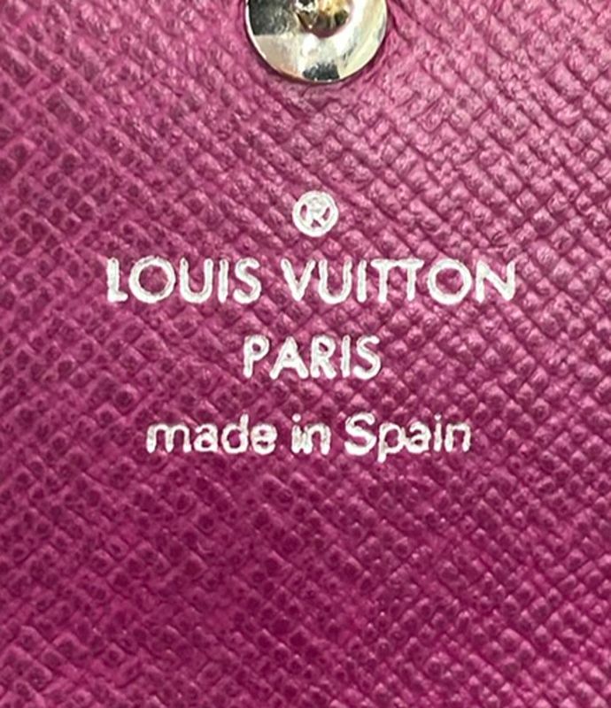 Louis Vuitton Long Wallet Leather Epi Portefeuille Sarah M6374k Ladies Louis