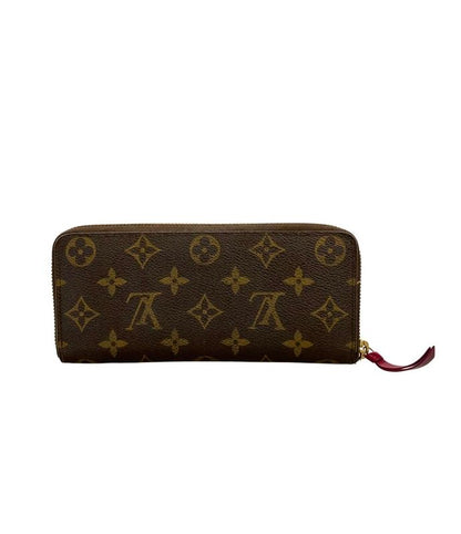 Louis Vuitton Round Zipper Long Wallet Monogram Portefeuille Clemence M60742