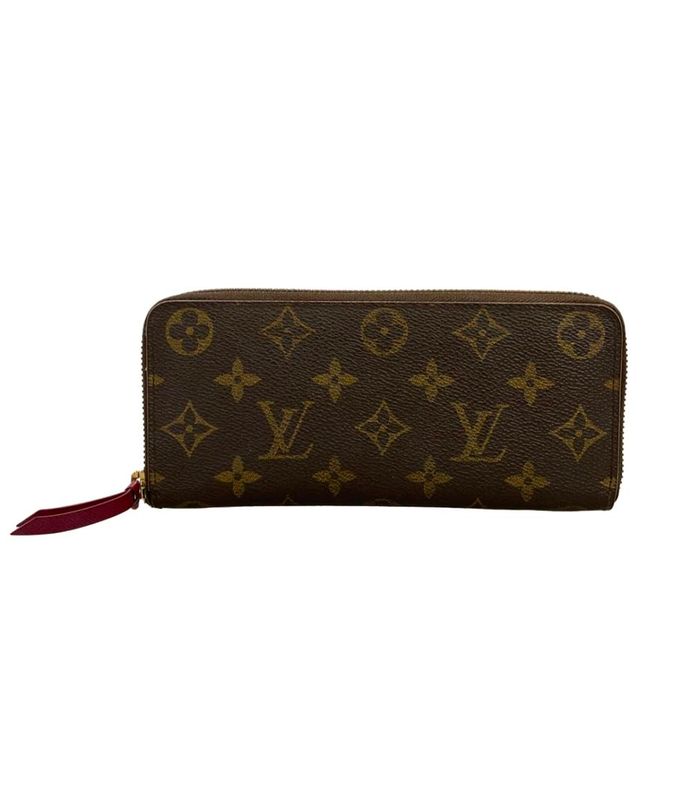 Louis Vuitton Round Zipper Long Wallet Monogram Portefeuille Clemence M60742