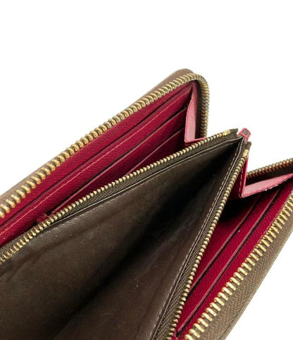 Louis Vuitton Round Zipper Long Wallet Monogram Portefeuille Clemence M60742