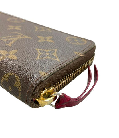 Louis Vuitton Round Zipper Long Wallet Monogram Portefeuille Clemence M60742