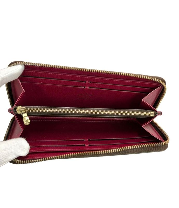 Louis Vuitton Round Zipper Long Wallet Monogram Portefeuille Clemence M60742