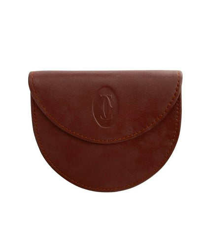 Cartier Coin Case Leather Mastline Ladies Cartier