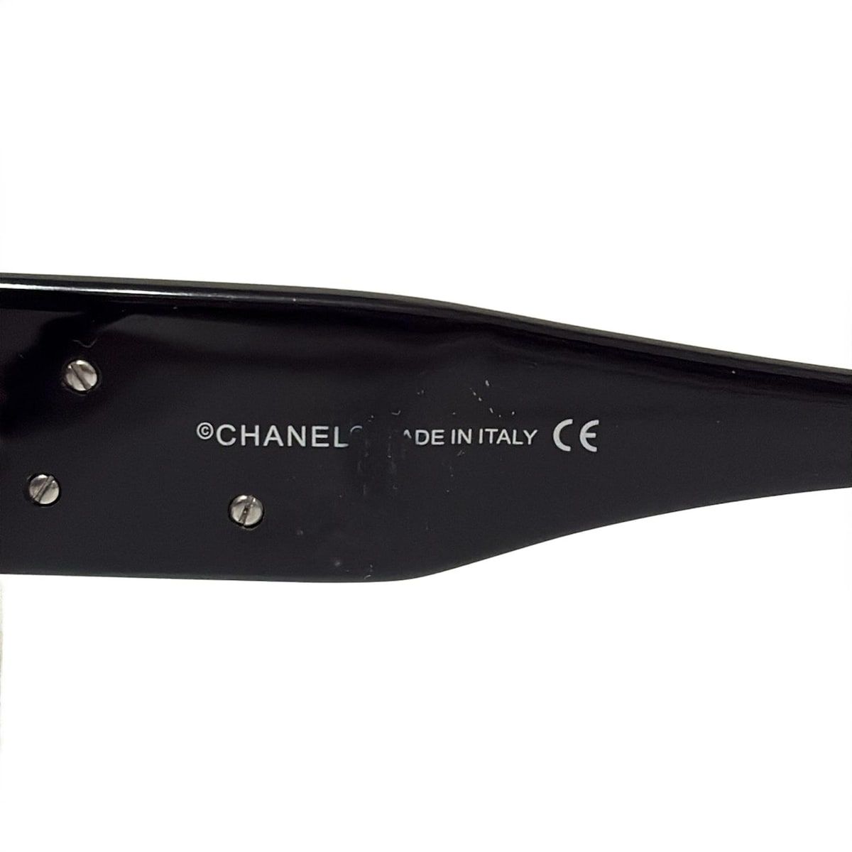 Chanel Sunglasses - 5113 Black X White Camellia