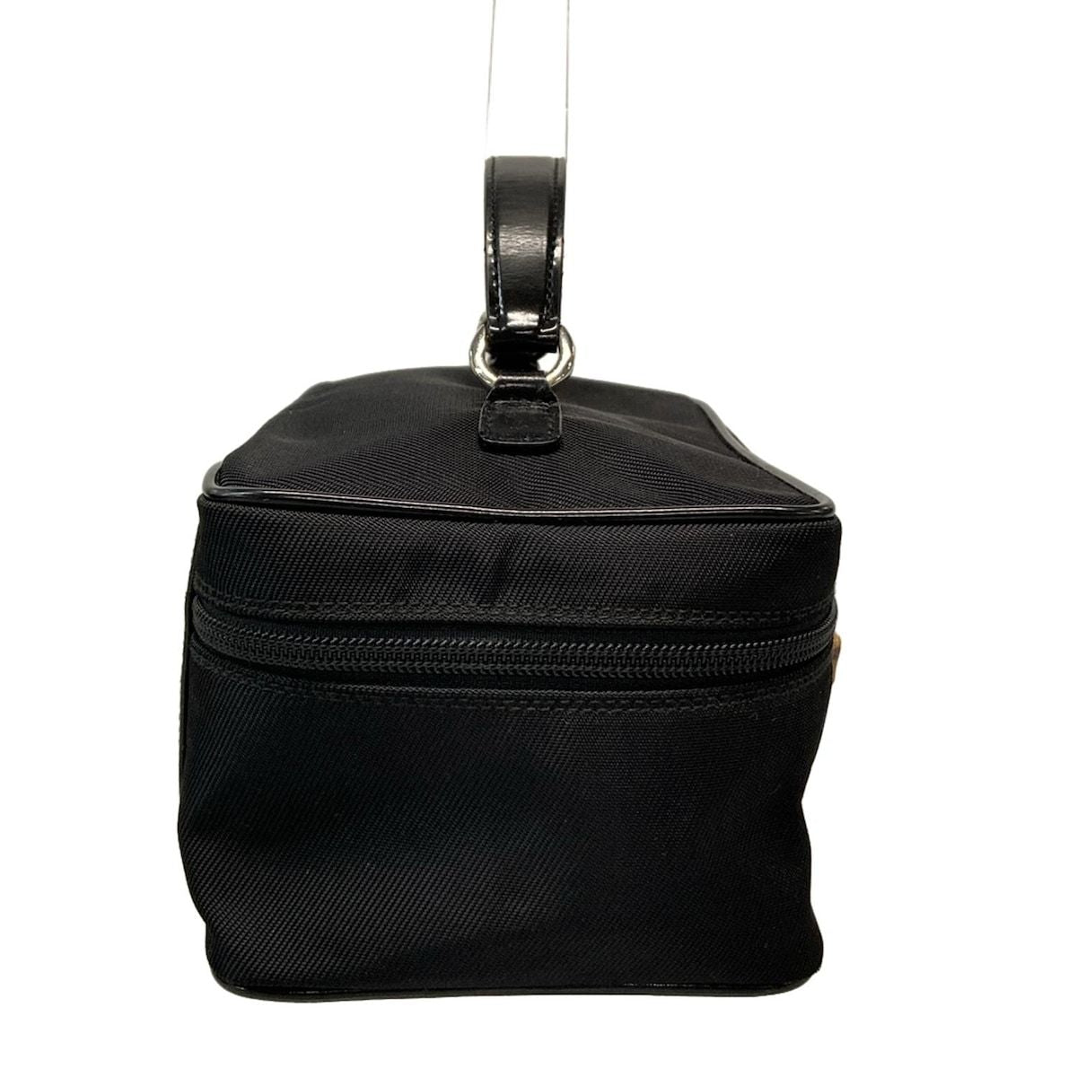 Gucci Vanity Bag Bamboo Black Leather