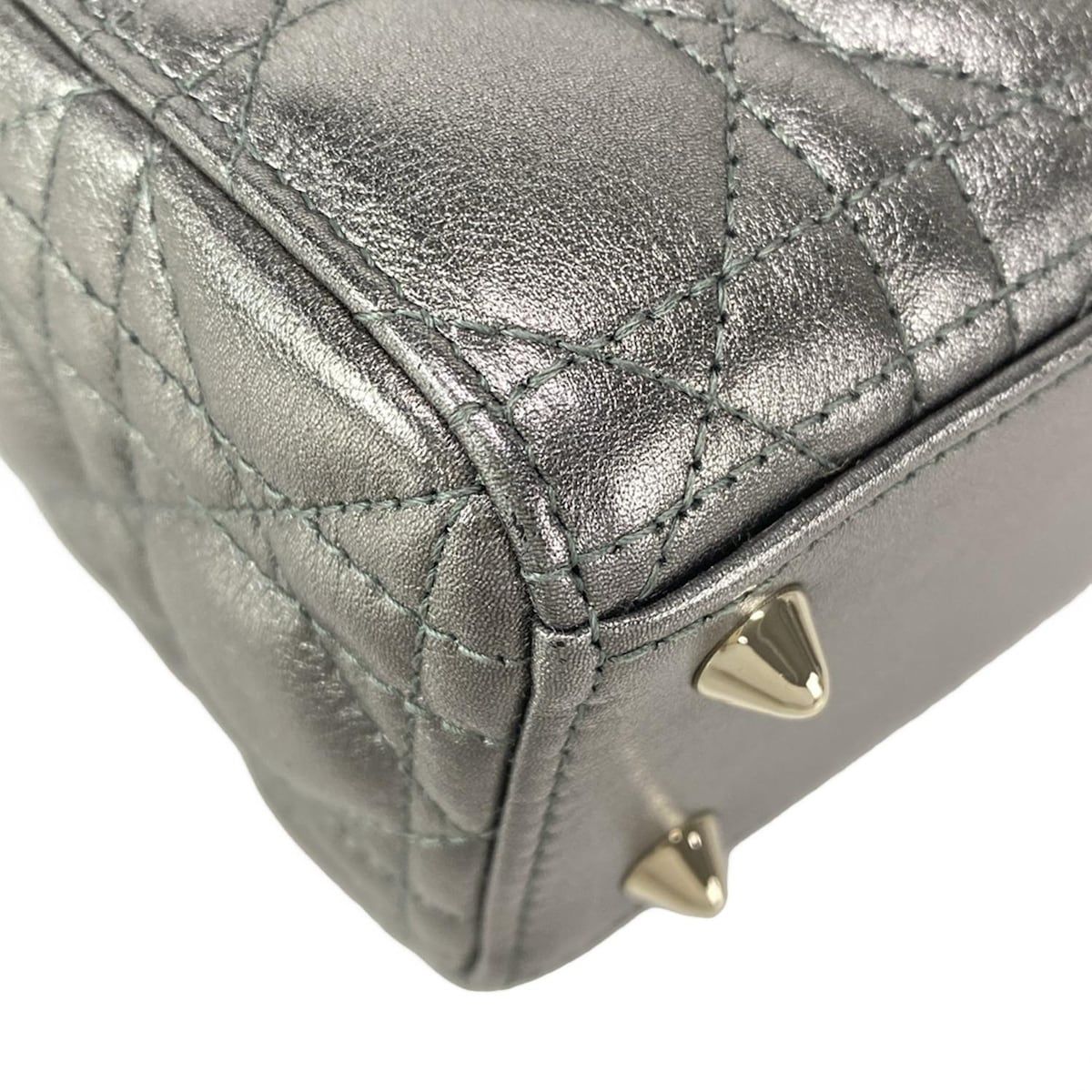 Dior/christian Dior Handbag Excellent Condition Lady Dior/my Abcdior Bag Small