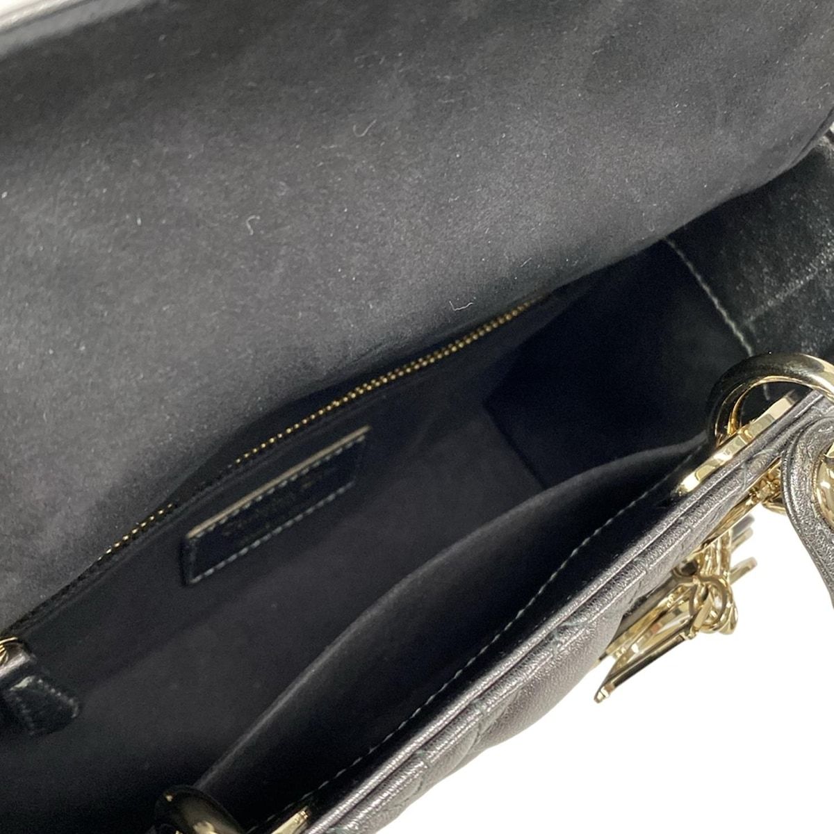 Dior/christian Dior Handbag Excellent Condition Lady Dior/my Abcdior Bag Small