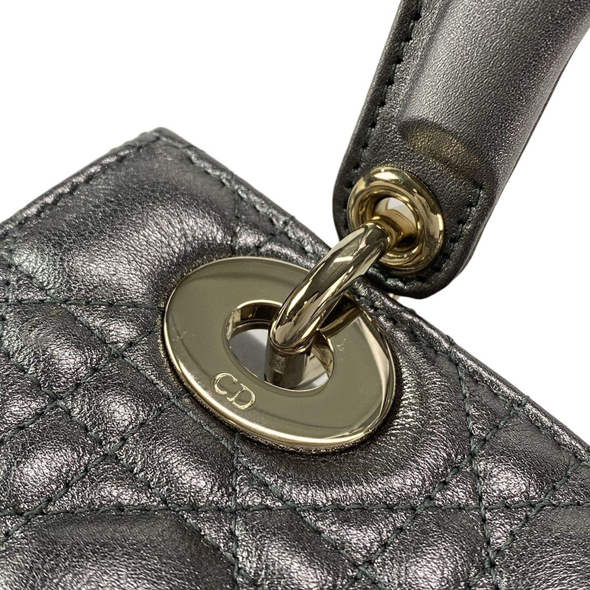 Dior/christian Dior Handbag Excellent Condition Lady Dior/my Abcdior Bag Small