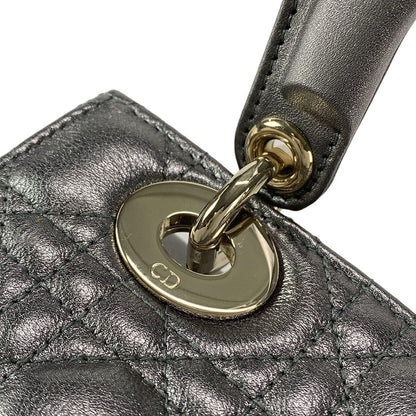 Dior/christian Dior Handbag Excellent Condition Lady Dior/my Abcdior Bag Small