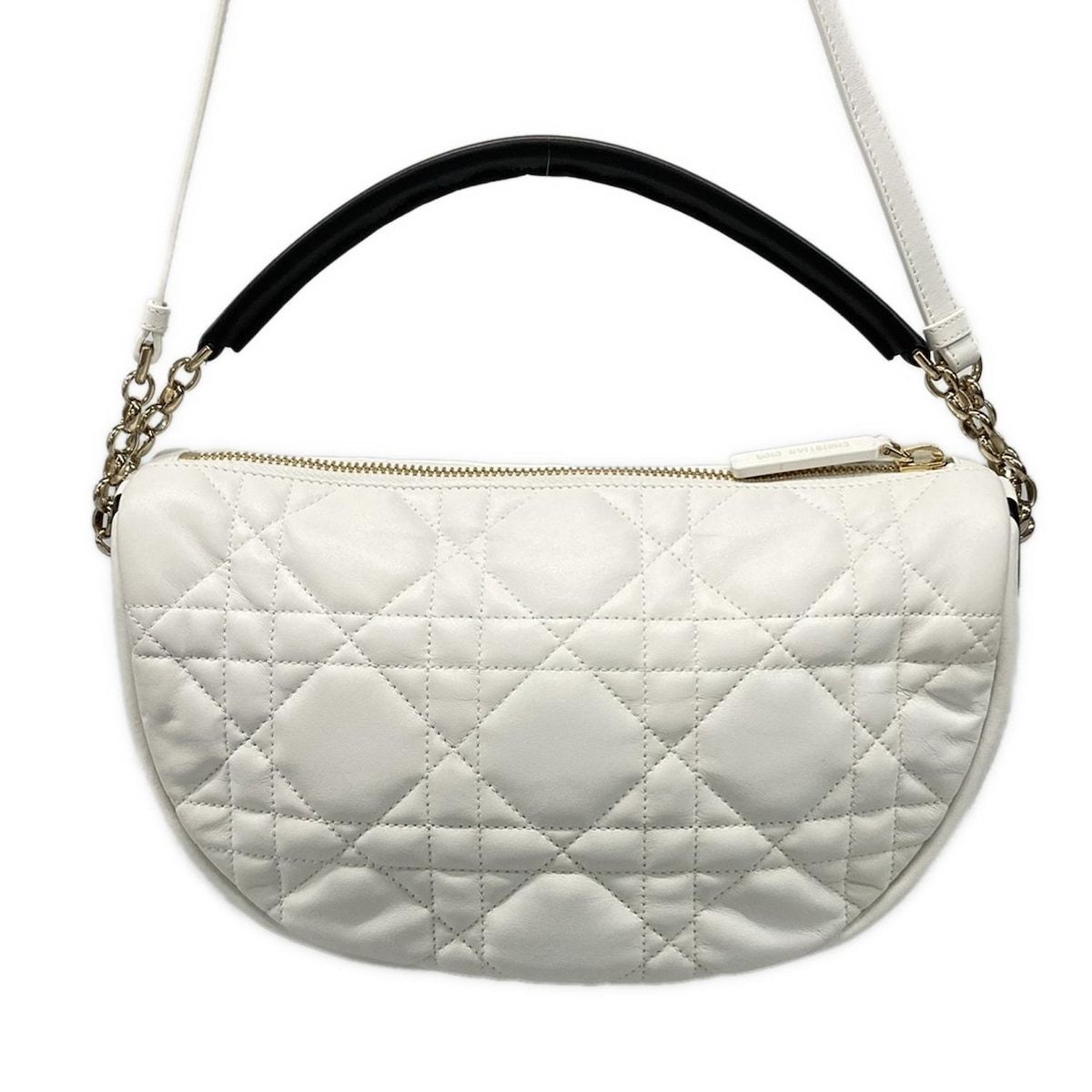 Dior/christian Dior Shoulder Bag Excellent Condition Vibe/vibe Hobo Bag Medium