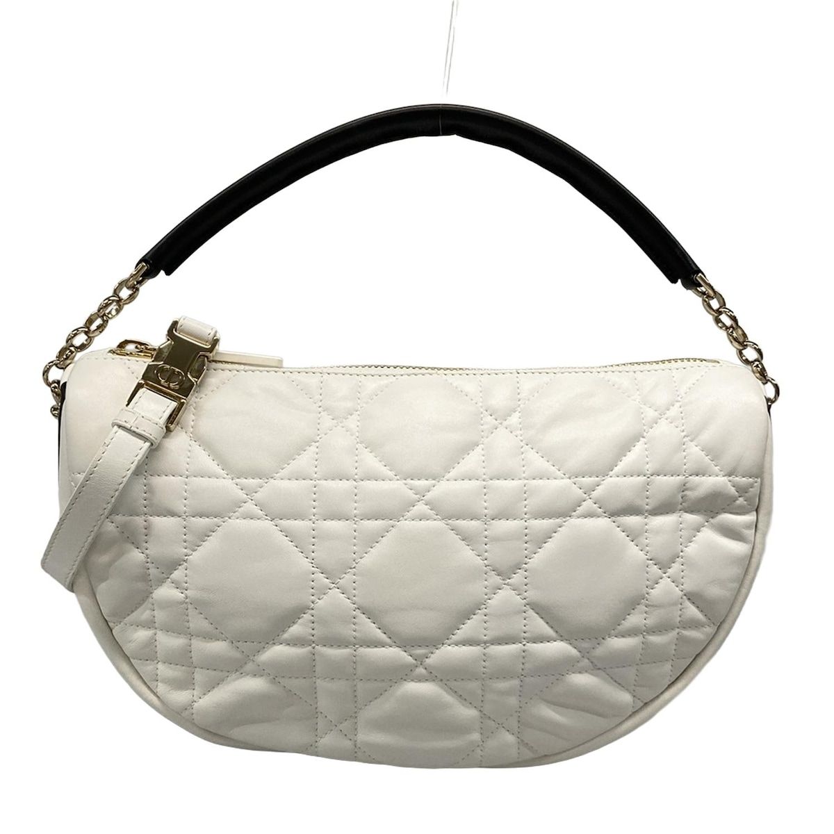 Dior/christian Dior Shoulder Bag Excellent Condition Vibe/vibe Hobo Bag Medium