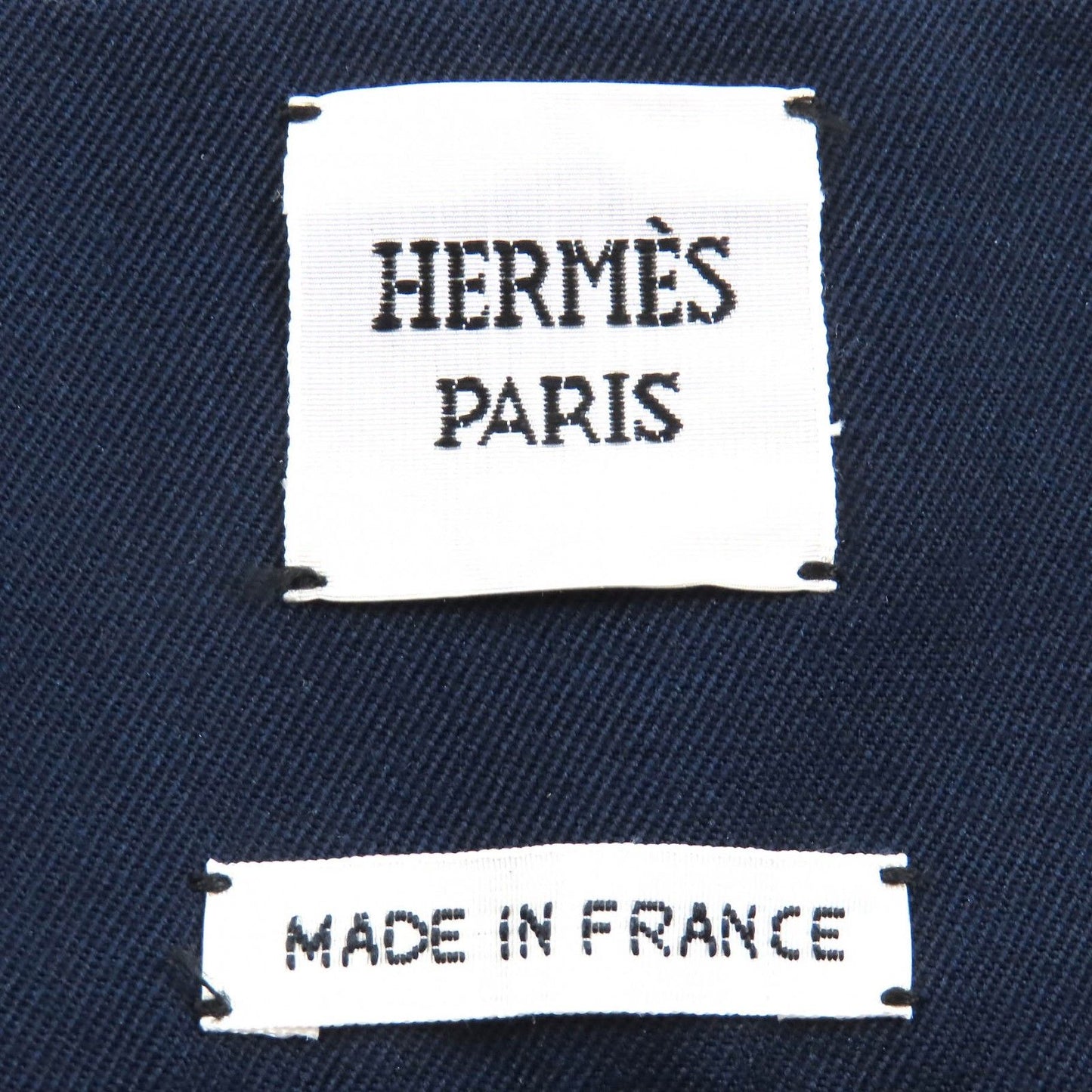 Unused Item△Hermes 21aw Wool Rayon Center Zip Tight Skirt Navy 34 Made in